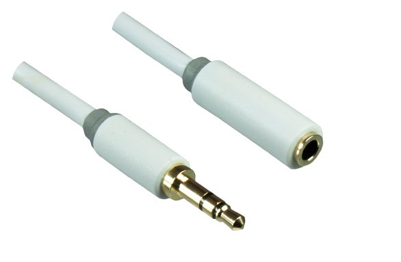3,5mm Klinke Stecker auf Buchse Verlängerung