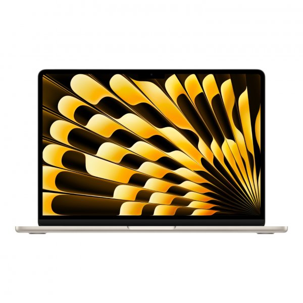 Apple MacBook Air 13", Mitternacht, Polarstern, M4 Chip mit 10-Core CPU, 10-Core GPU und 16-Core Neu