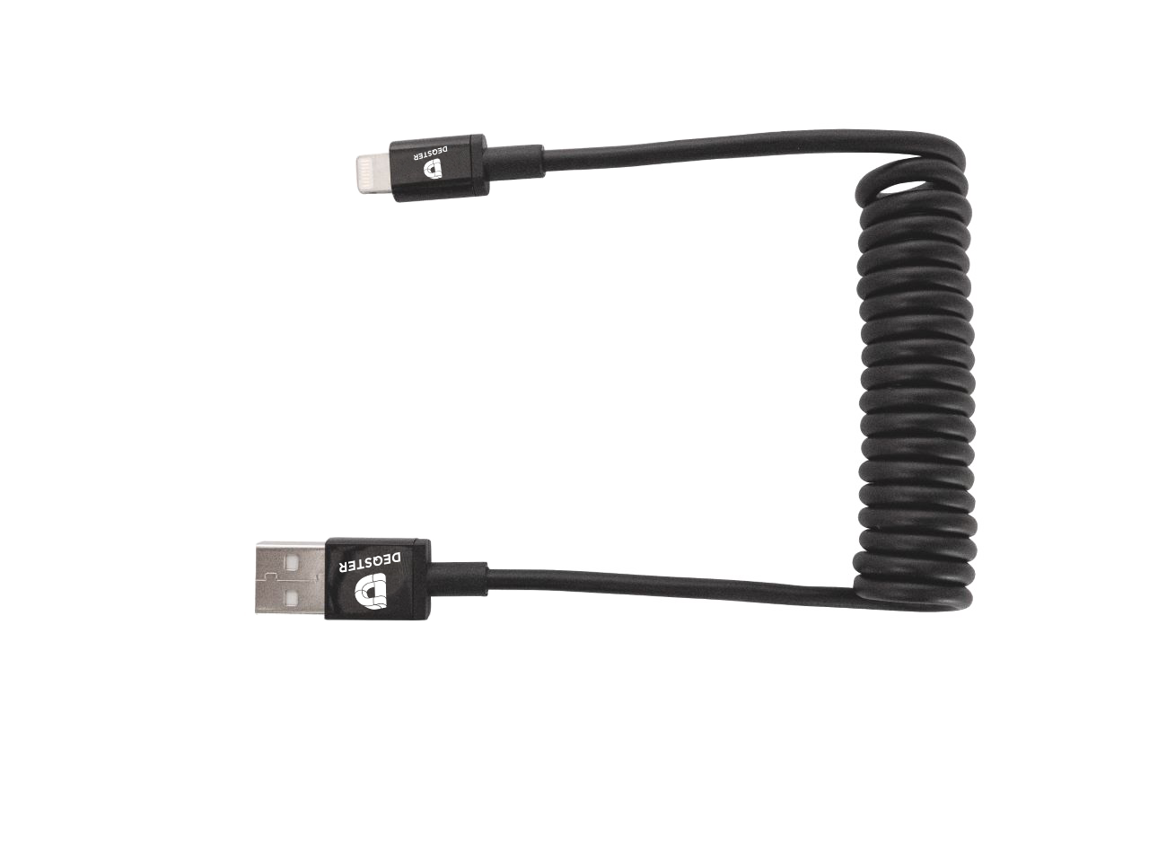Lightning Spiralkabel Kabel, Apple Carplay Kabel & MFi Zertifiziert,  einziehbares Kabel mit Datensynchronisation, kurzes iPhone Kabel :  : Computer & Zubehör