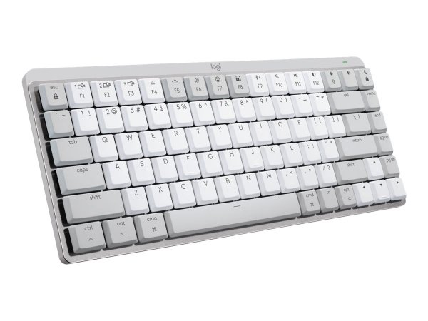 Logitech Master Series MX Mechanical Mini for Mac, kabellose tastatur, QWERTY, Grau