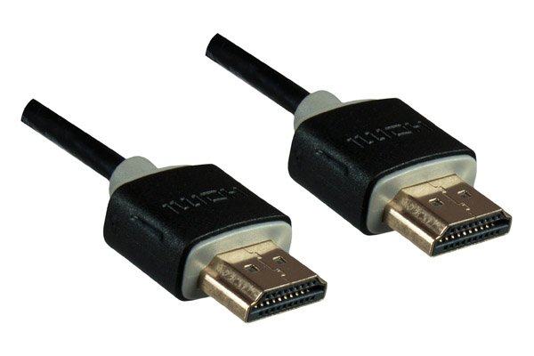 Dinic Super Slim HDMI-High Speed with Ethernet (1.4) in Monaco Range Design