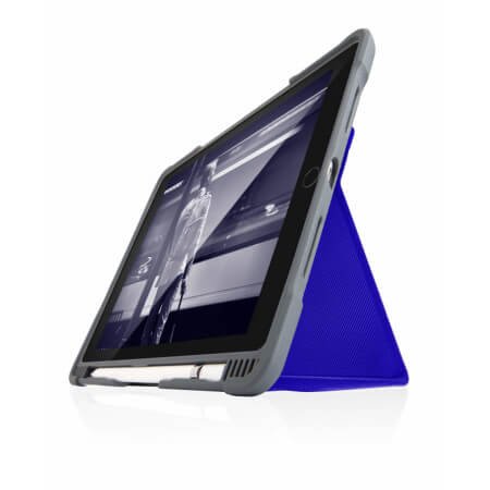 STM Dux Plus DUO Case | Apple iPad 10,2" (2019) | blau/transparent | bulk | STM-222-237JU-03