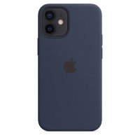 Apple Silikon Case für iPhone 12 mini Dunkelmarine