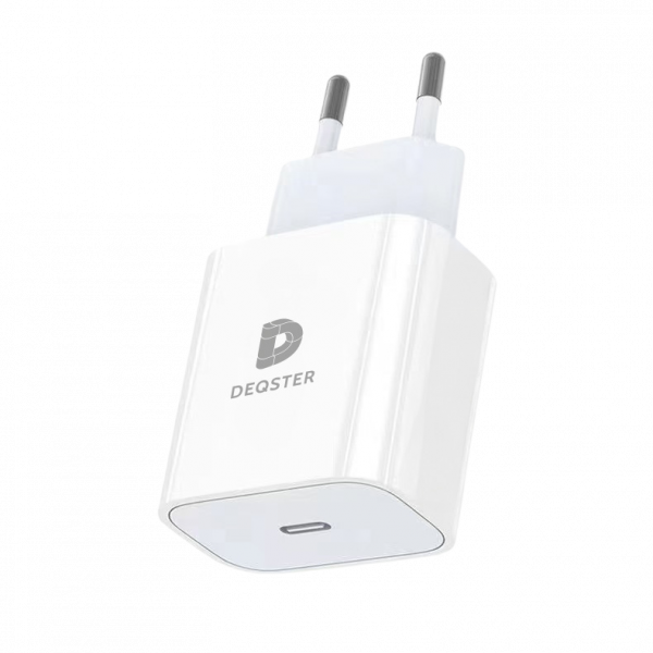 DEQSTER 20W USB-C Charger, Power Adapter (Netzteil), 20 Watt, Weiß