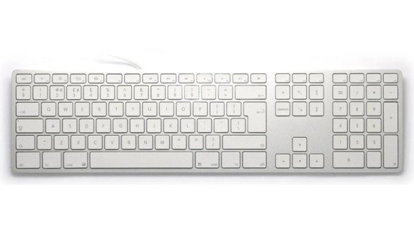 Matias Aluminum USB Tastatur mit Ziffernblock
