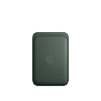 Apple iPhone Feingewebe Wallet mit Magsafe Immergrün