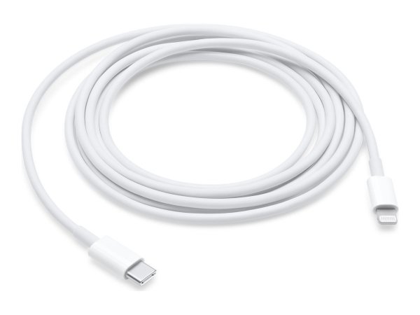 Apple Lightning auf USB-C Kabel, 2m, Weiß