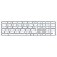 Apple Magic Keyboard mit Touch ID und Ziffernblock Silber / Weiß