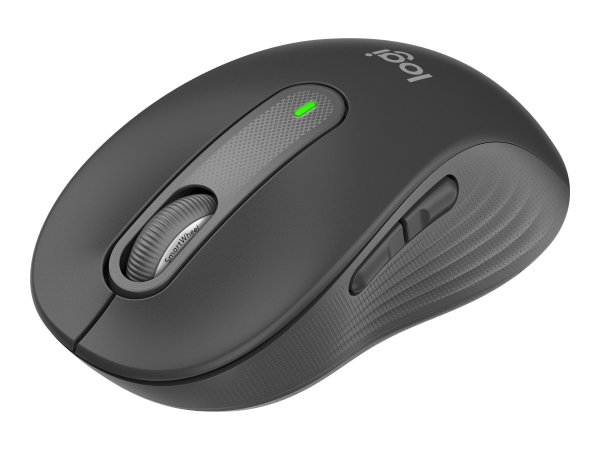 Logitech Signature M650 for Business, Maus, optisch, 5 Tasten, kabellos, Graphite